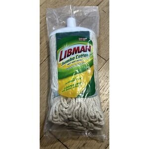 Libman 130 Jumbo 10.5 in. Wet Cotton Mop Refill 1‎ pk